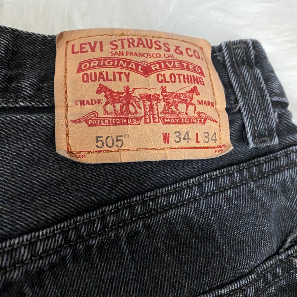 Men’s Levi’s Regular Fit 505 - Picture 7 of 8